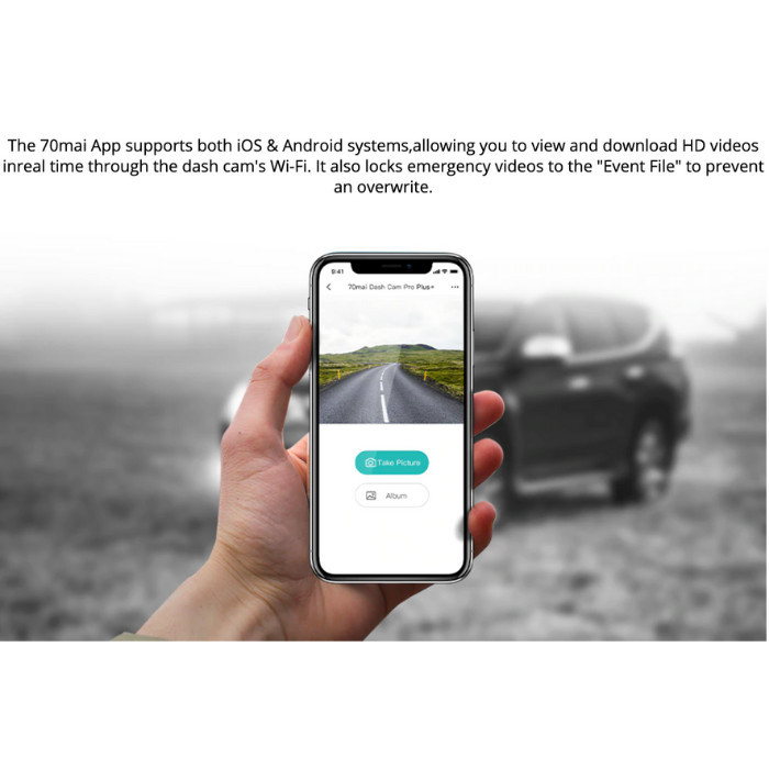 70MAI A500S DASH CAM PRO PLUS+ GPS ADAS