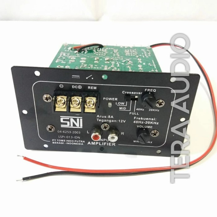 KIT MESIN BASSTUBE/POWER KIT BASSTUBE 10"