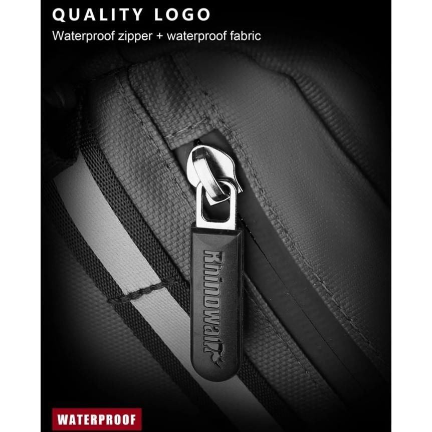 Promooo! Tas Motor Touring Waterproof Rhinowalk X20990 tas Bemper samping & belakang anti air