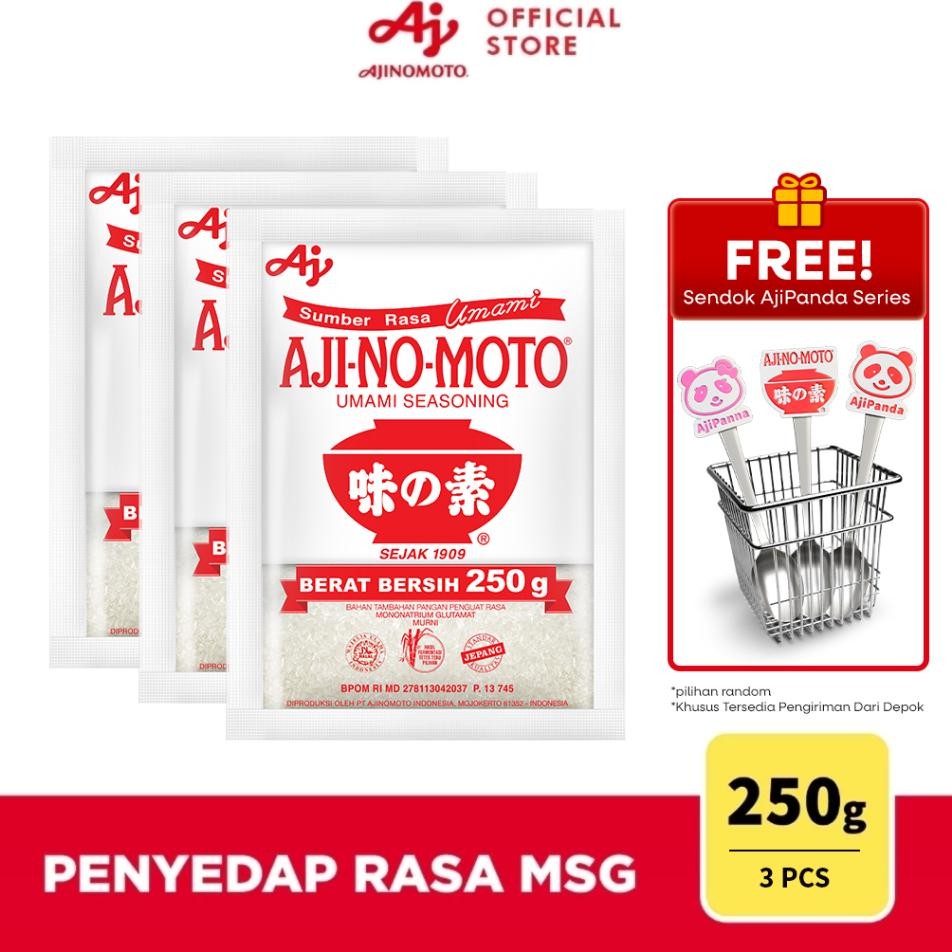 

Ajinomoto Yedap Raa Mg Ajinomoto 250G 3 Pc
