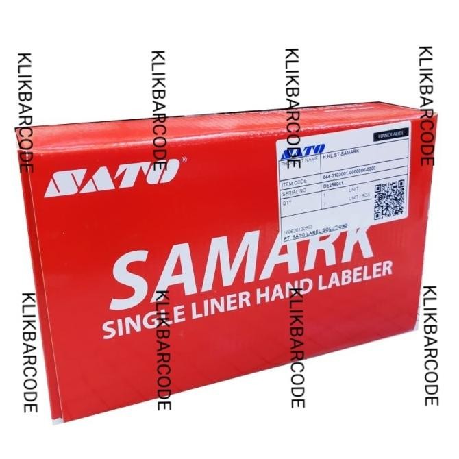 

Promo Alat Tembakan Lebel Harga / Sato Samark Single Liner Hand Labeler Ori COD