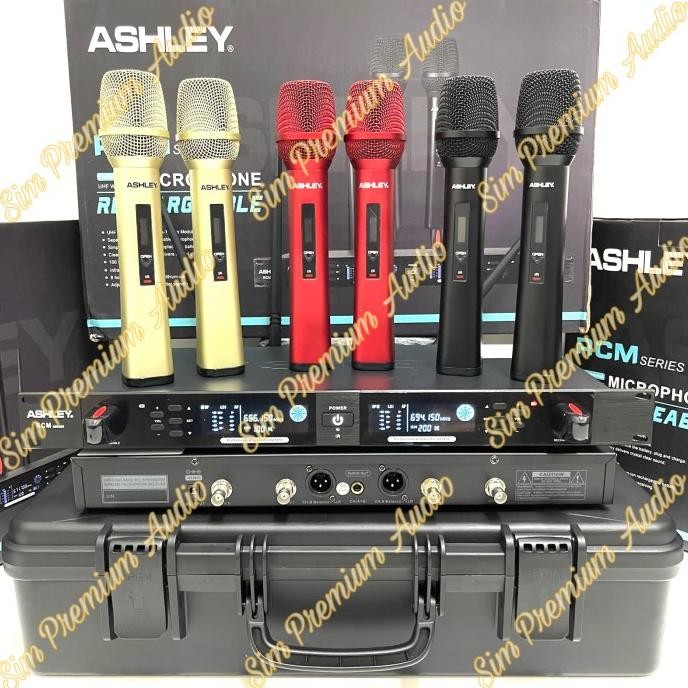 Grosir Mic Wireless Ashley Rcm Original Ashley Microphone Rcm