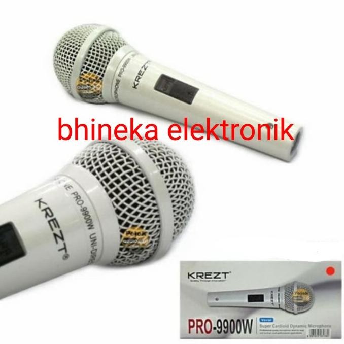 Mic Kabel Krezt Pro-9900W Mic Krezt Original Berkualitas