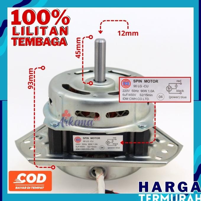 Ori - DINAMO SPIN | DINAMO PENGERING LG | DINAMO SPIN LG | MOTOR SPIN LG Termurah