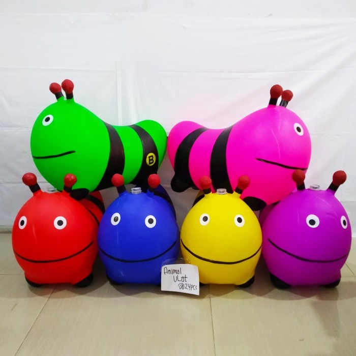 ANIMAL JUMPING MUSIK TEBAL ULAT / (SNI) MAINAN KUDA KUDAAN ANAK