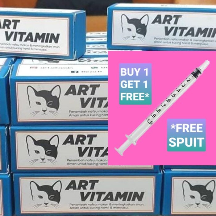 HOT SALE Art Vitamin Herbal Kucing Menambah Nafsu Makan dan Meningkatkan