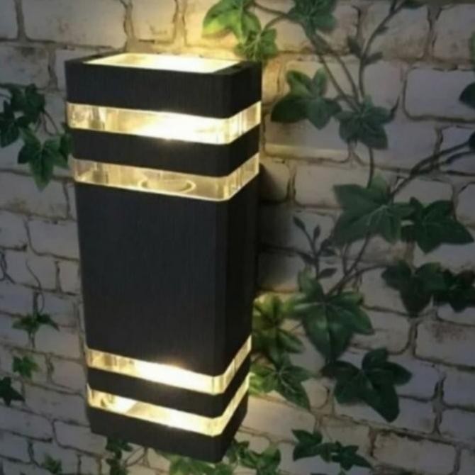 LAMPU DINDING PILAR PAGAR OUTDOOR WATERPROOF LAMPU DINDING TAMAN HIAS
