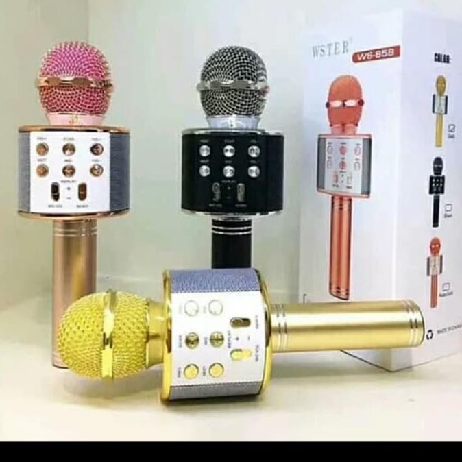 MIC WS858 ORIGINAL/MIC BLUETOOTH KARAOKE