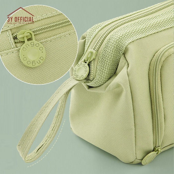 

3Y ANGOO DOUBLE LAYER MACARON KOTAK PENSIL KAPASITAS BESAR PENCIL CASE