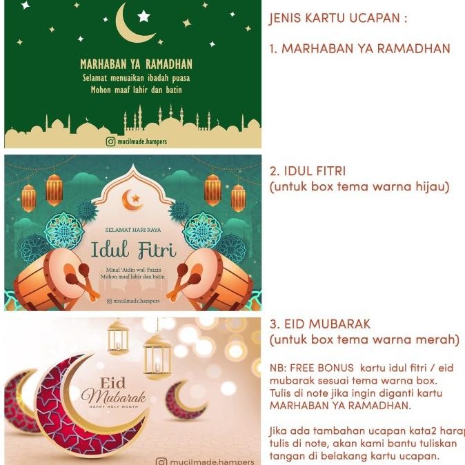 

Parsel Ramadan Hampers Idul Fitri Hadiah Lebaran Eid Mubarak Gift Set Original Dan Terpercaya