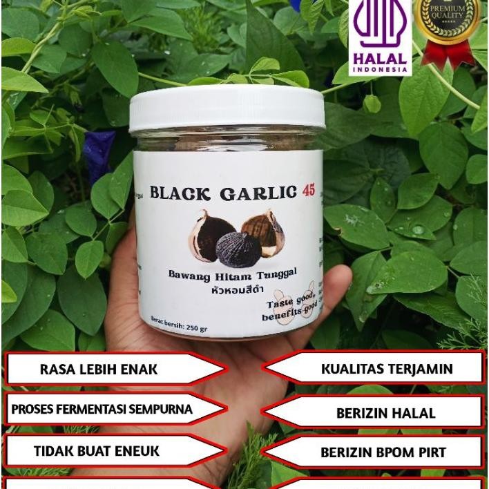 

Bla Garlic Tunggal 250G Bawang Hitam Tunggal Untu Eehatan Bawang Olo Lanang