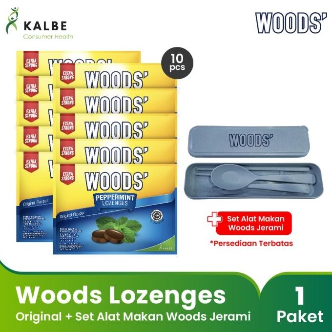 

TERBARU FUN PACK WOODS LOZENGES 10 PACK @ 15GR !!!!!