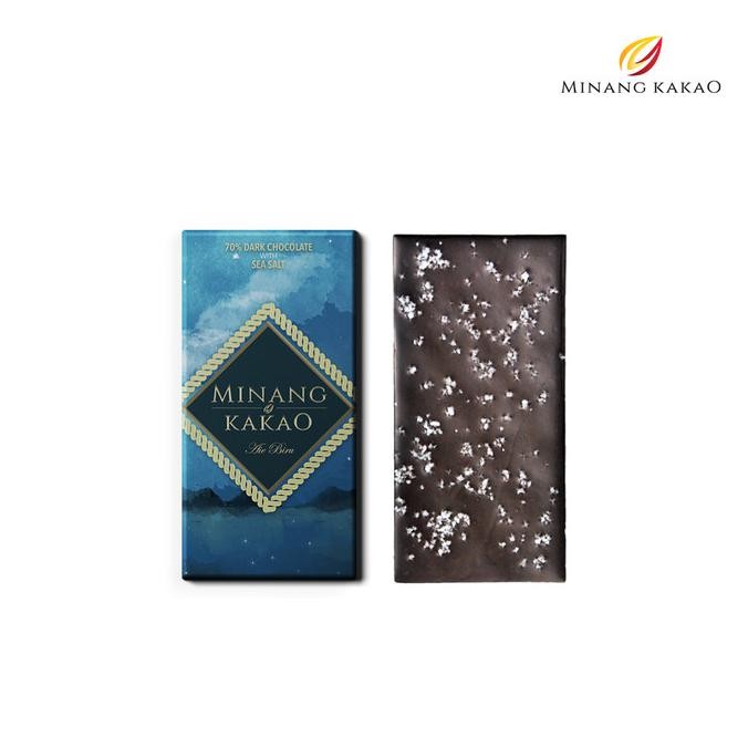 

TERBARU ORGANIC DARK CHOCOLATE WITH SEA SALT - 70GR !!!!!