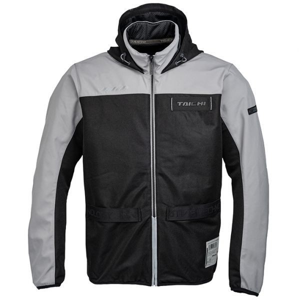 TAICHI JAKET RSJ334 BLACK GREY JAKET RIDING ORIGINAL TAICHI 100%