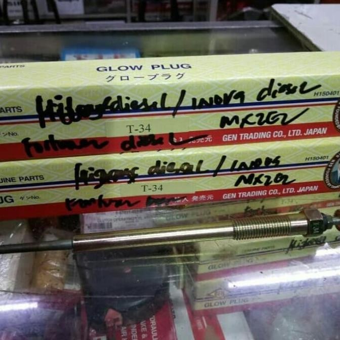 Busi pemanas untuk innova diesel, hilux diesel, fortuner diesel terbaik