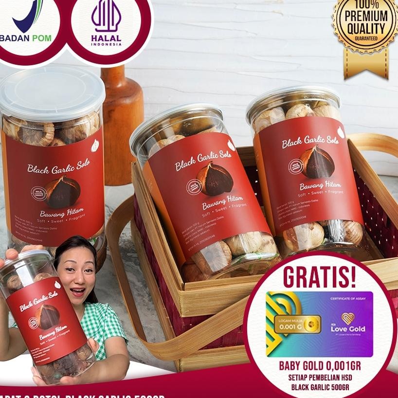 

3 Botol Hd Bla Garlic Olo Bawang Hitam Tunggal Gr