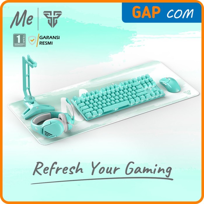 KEYBOARD MOUSE GAMING COMBO FANTECH MINT EDITION - GAMING GEAR SET