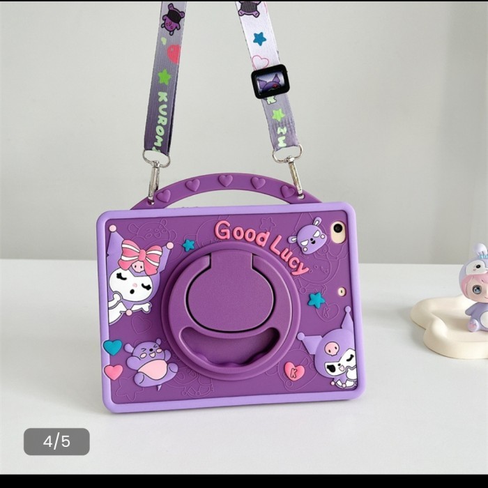 Case Anak Motif Kuromi free Tali Selempang Xiaomi Redmi Pad SE