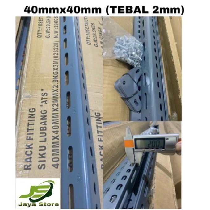 tersedia besi siku lubang 4x4 2mm/rak siku lubang tebal 2mili ats(harga pabrik)