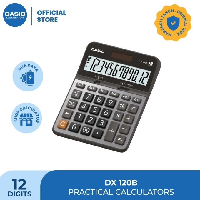 

Casio Pratical Calculator DX-120B