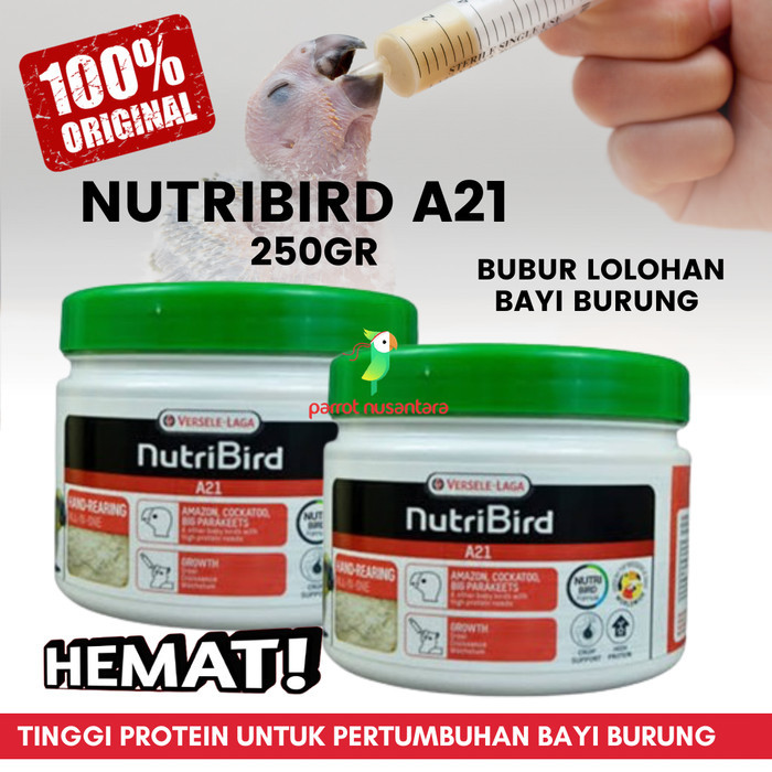 pakan lolohan nutribird a21