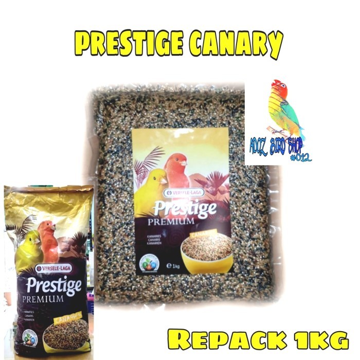 Prestige Canary Premium Versele Laga Repack 1 KG Makanan Burung Kenari