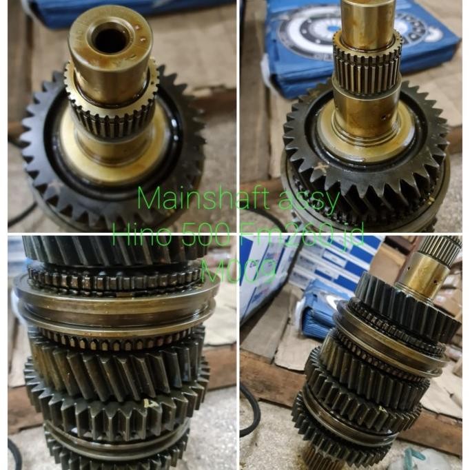 Mainshaft Main Shaft Assy Komplit Hino 500 Hino Lohan Fm260 Jd M009 Terlaris