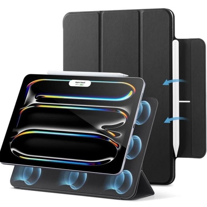 

Terlaris Esr Case Ipad Pro M4 11 Inch 2024 Rebound Magnetic Folio Casing Cover Support Apple Pencil Trifold Stand Ready Stok