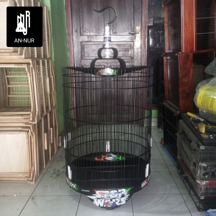 KANDANG MURAI RAFI JAYA TYPE AIRBRUSH NOMOR 3 - SANGKAR BURUNG