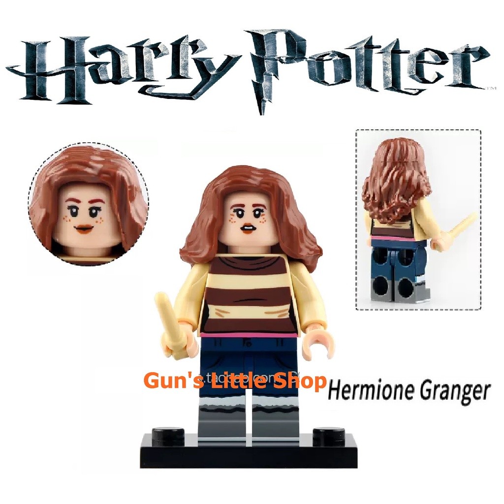 Mini Action Figure - Harry Potter Harpot Movie Hermione Granger dewasa tanpa dus