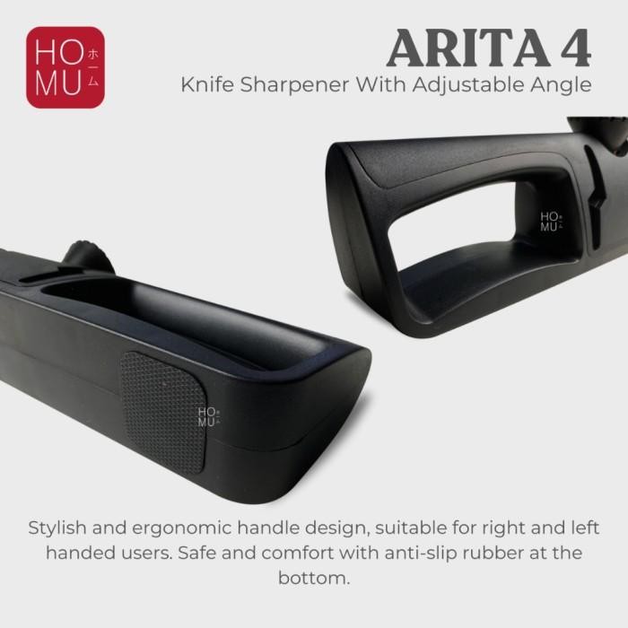 

New 100% Originalll Homu Arita 4 Professional Knife Sharpener With Adjustable Angle New Best Quality Asli 100% Original
