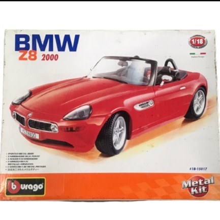 BISA GRAB Diecast Bburago Kit 1:18 - BMW Z8 2000
