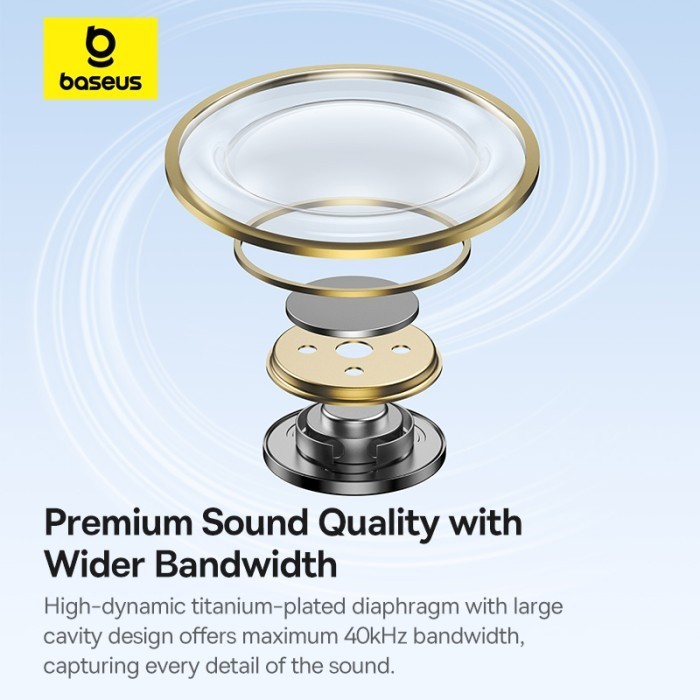 Baseus Headset Encok HZ20 Hi Res Dynamic Sound Jack Audio 3.5mm Wired Earphone Handsfree Kabel Ori