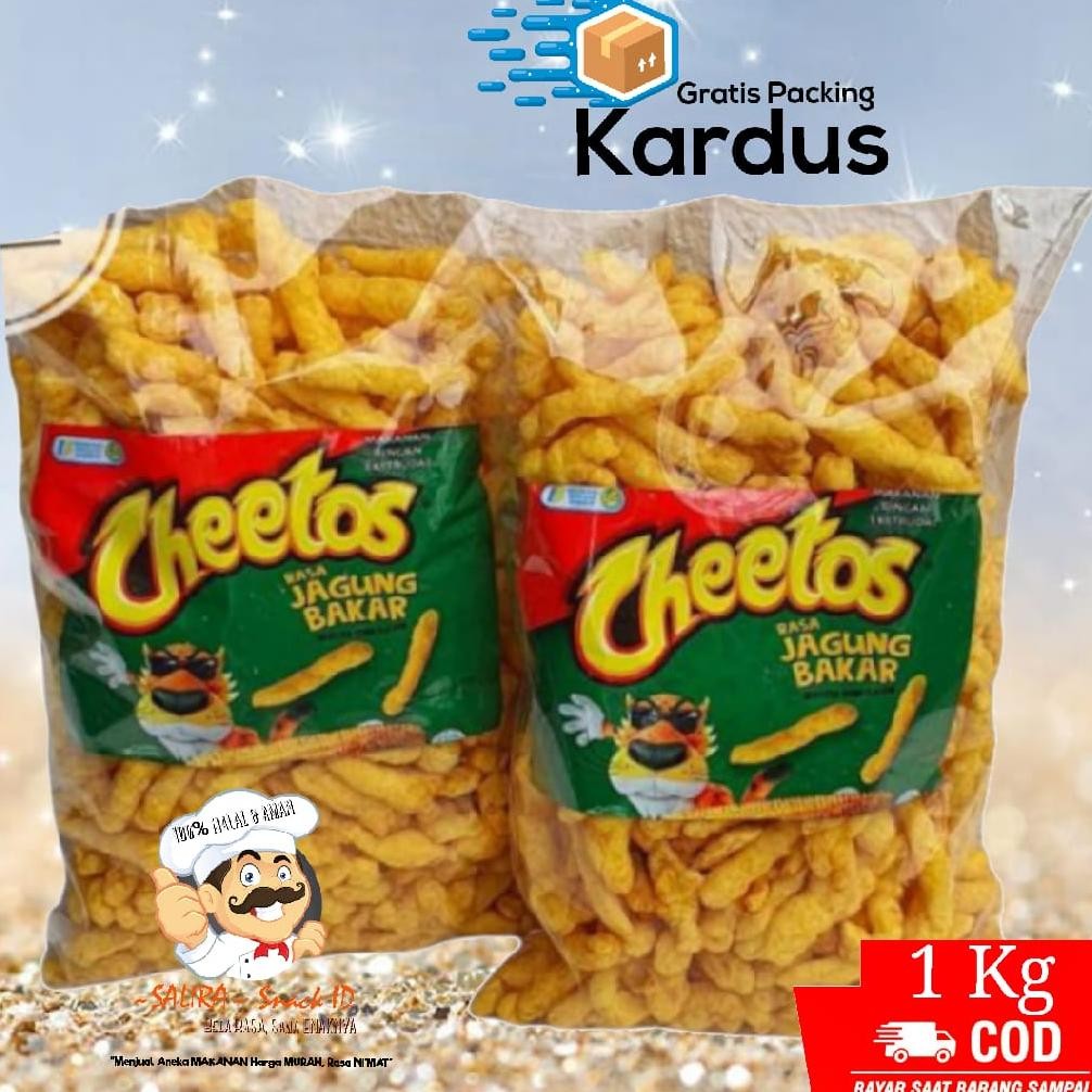 

ryu-56 [SALIRA] CHEETOS 500g RASA JAGUNG BAKAR - BISA COD / TERLARIS TEMAN NGEMIL | makanan ringan jajanan jadul camilan termurah jajanan murah cemilan sehat snack kiloan Terlaris