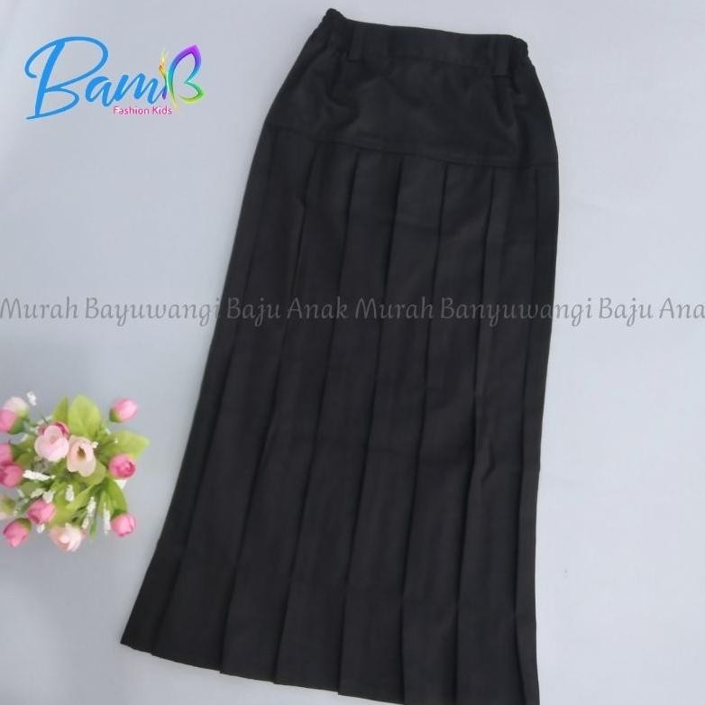 Berkah Sale Baju Muslim Anak Cewek Hitam Putih Bahan Adem Toyobo Stelan Seragam Ngaji Tpq Diniyah Pe