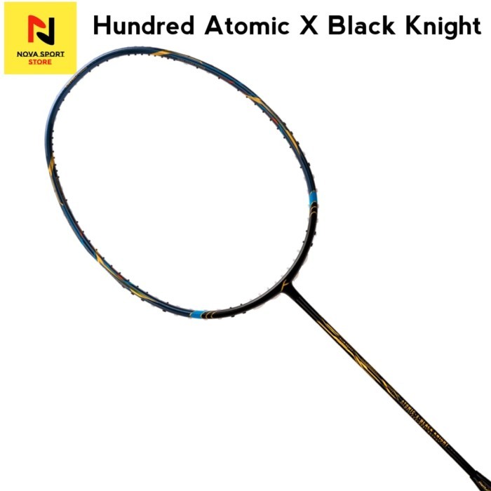 Terbaru Raket Badminton Hundred Atomic X Black Knight Terlaris