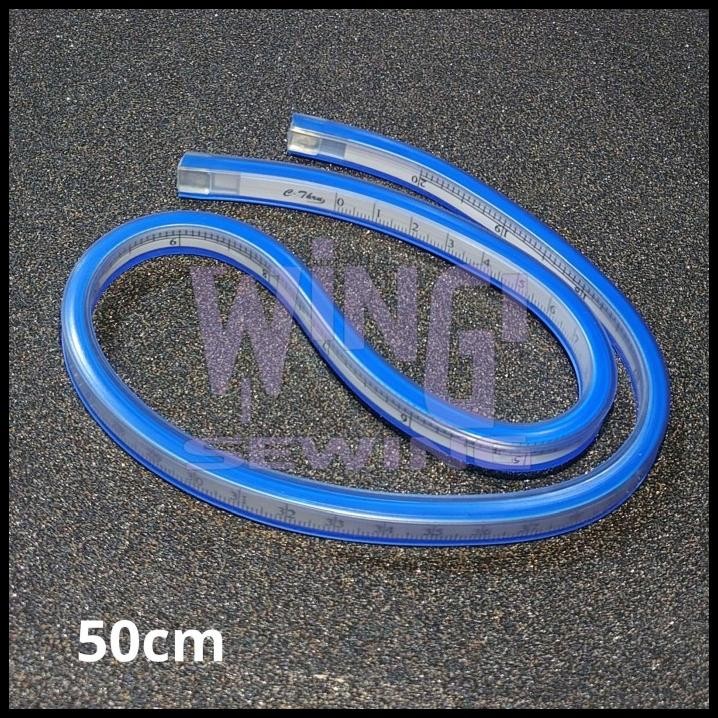 

Penggaris Jahit Pola Lentur Ct-50 50Cm Flexible Curve Ruler