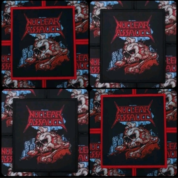 HOT SALE Patch emblem Nuclear Assault - Skull N Bones