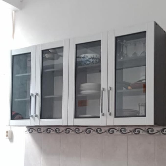 Kitchen Set Atas 4 Pintu / Lemari Gantung / Rak Gantung Dapur 296 Sabdapramuji