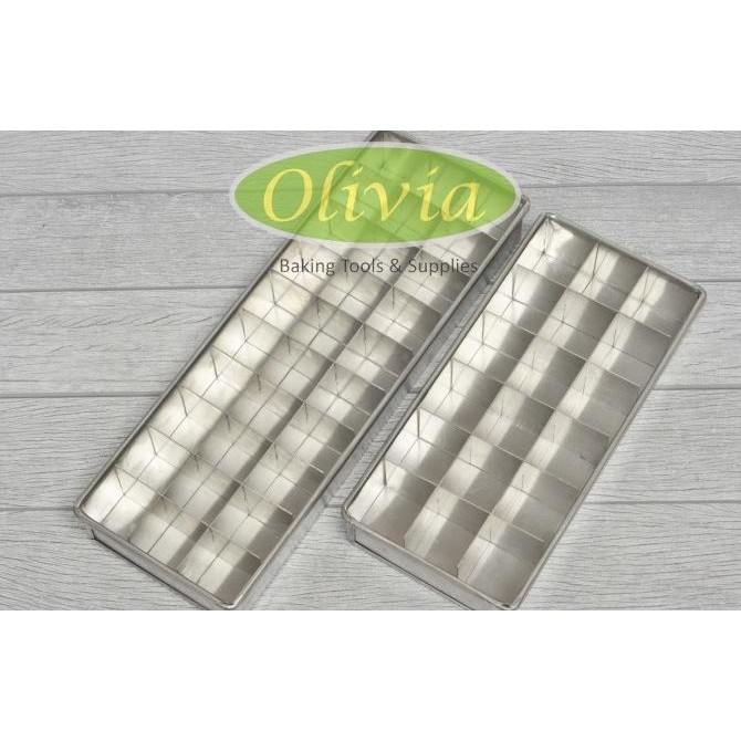 |Premium| Loyang Brownies Sekat / Cetakan Brownies / Cetakan Kue