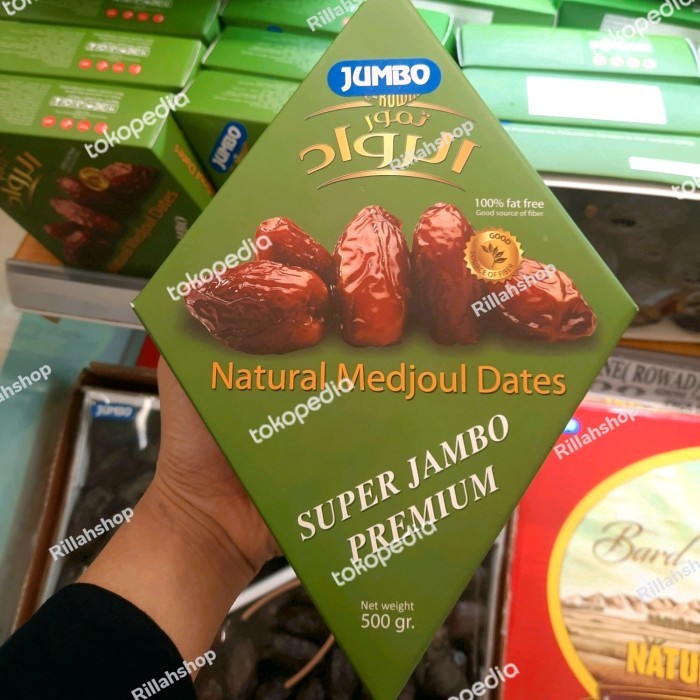 

kurma medjool jumbo - natural medjoul dates 500gr