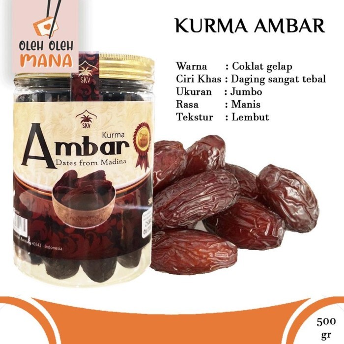 

SKV Kurma Ambar Madinah / Kurma Jumbo