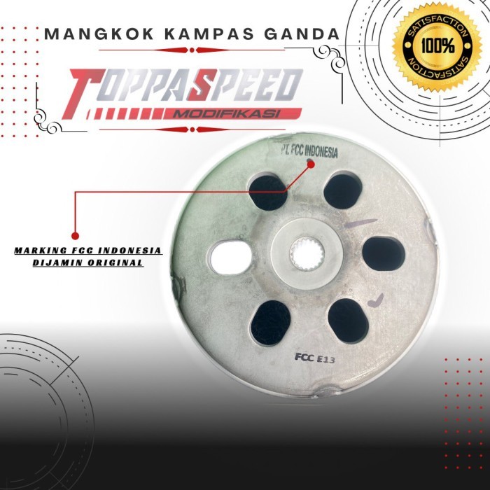 Mangkok Ganda Original Custom Bolong Kartel/Non Kartel. Vario 125/150