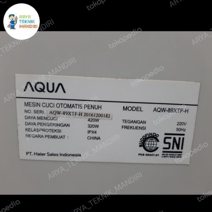TERBARU - Gearbox Mesin Cuci Aqua AQW-89XTF-H 1 Tabung Bukaan Atas