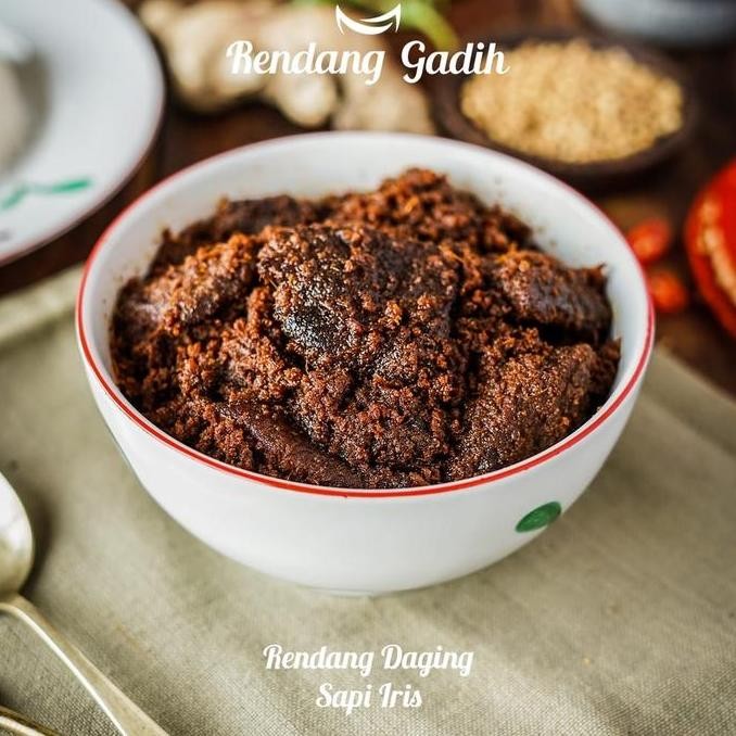 

Rendang Gadih - Rendang Daging Sapi Iris Makanan Instan Food Spicy Meat GT