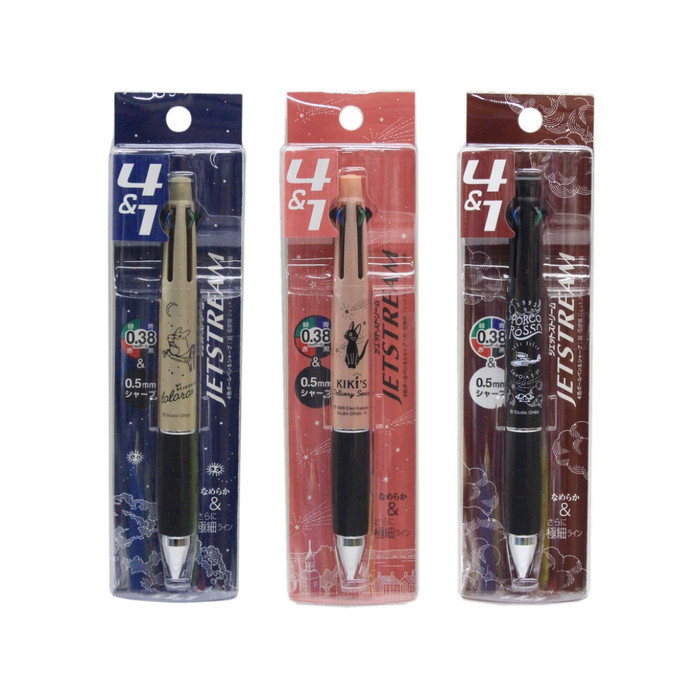 

Uni Jetstream Multi 4+1 Studio Ghibli 0.38mm Oil Pen Limited Edition