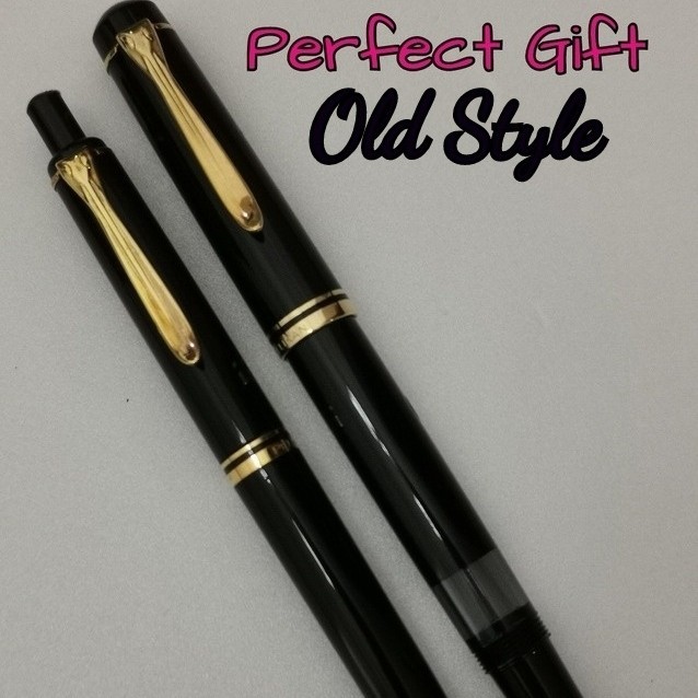 

PELIKAN Vintage Classic Fountain M-200 & Ballpen Black