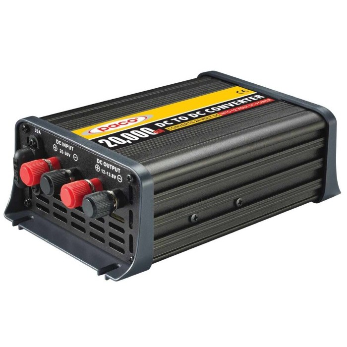 Dc To Dc Converter 20A 24V To 12V
