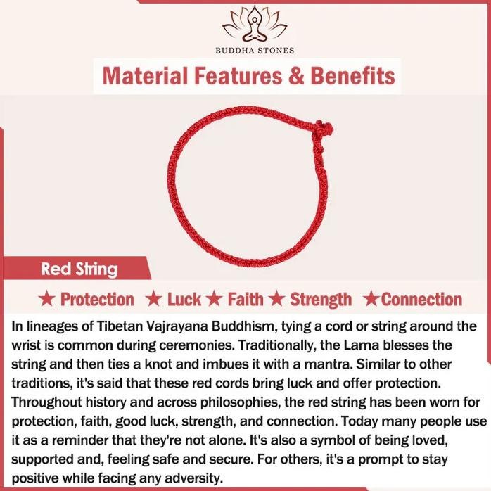 HOT SALE Gelang Bambu Gelang Tali Merah Keberuntungan China Gelang Benang Merah 925 Sterling Silver