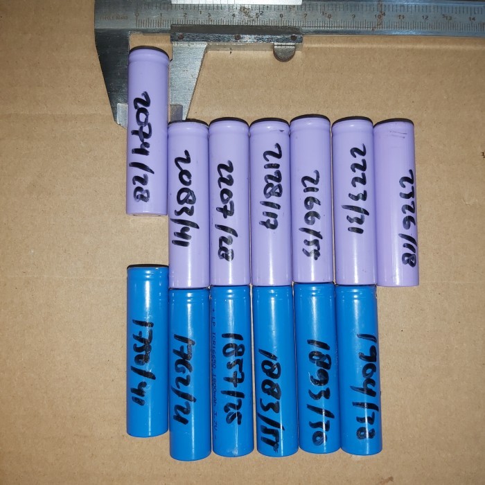 TERLENGKAP CELL BATRE 16650 2300 MAH//1500-1800MAH /1800-2000MAH /2000-2200MAH KODE 148